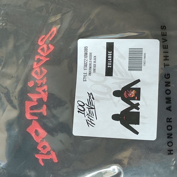 Black Graphic Hoodie - Picture 3 of 7